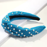 Wide-brimmed Knotted Candy Color Headband