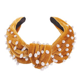 Wide-brimmed Knotted Candy Color Headband