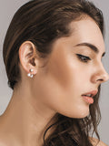 Star&Moon Pearl Earrings