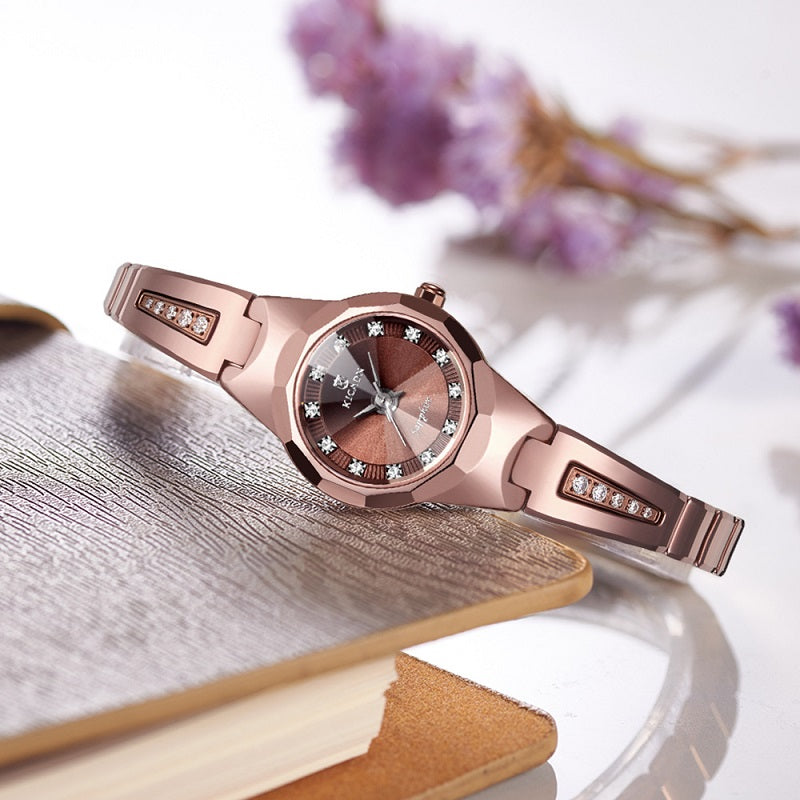 Tungsten Steel Strap Bracelet Women's Watch