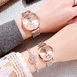 Ultra-thin Stainless Steel Strap Couple Watch Women's Watch