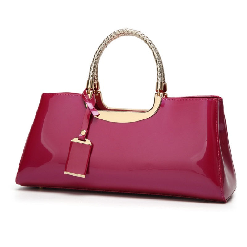 Fashion Patent Leather Handbag