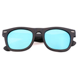 Black Bamboo Frame Sunglasses