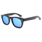 Black Bamboo Frame Sunglasses