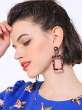 Exaggerated Large Circle Acrylic Earrings