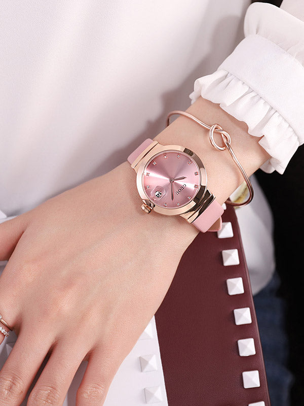 Personality Women's Watch With Calendar