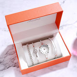 Fashion 4 Pcs Set Bracelet  Women's Watch