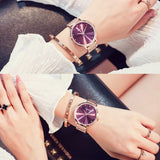Simple&Stylish Stainless Steel Strap Women's Watch