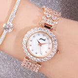 Classic Diamond Bracelet Women's Watch
