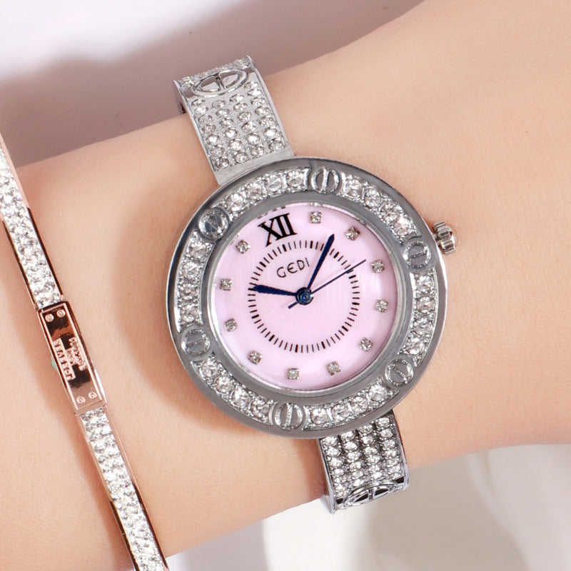 Stainless Steel Strap Bracelet Women's Watch
