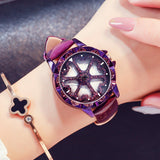 Rotatable Heart-shaped Pattern Women's Watch