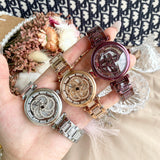 Rotatable Hollow Women's Watch