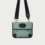Fashiona Small Square Leather Handbag