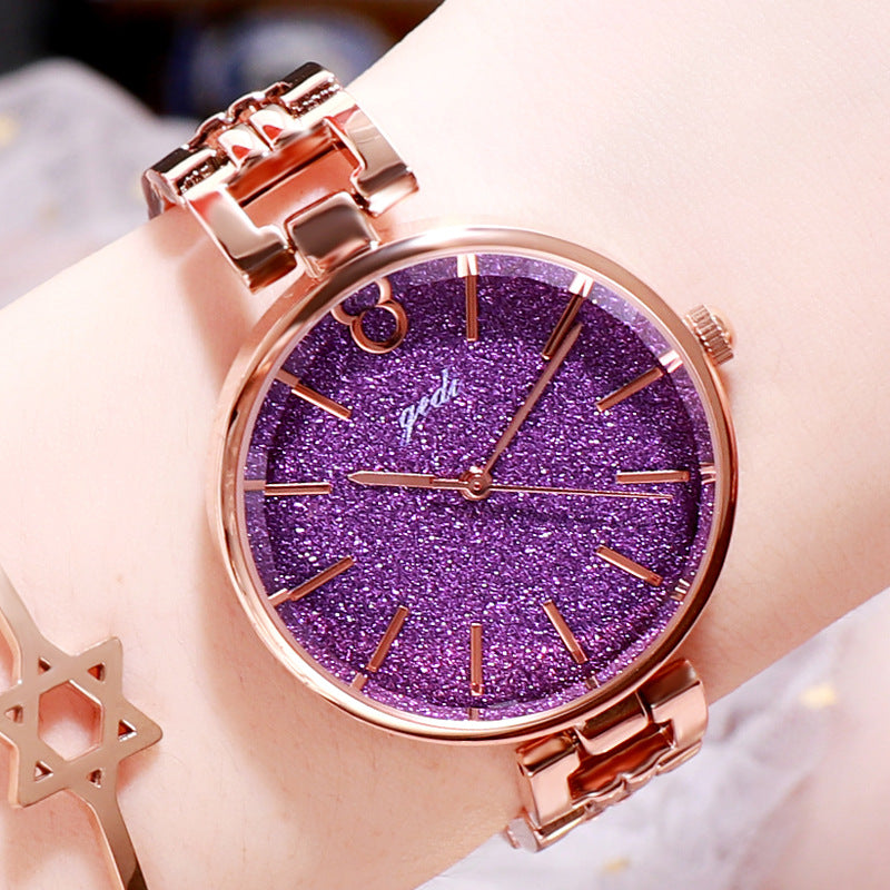 Starry Sky Ultra-thin Strap Women's Watch