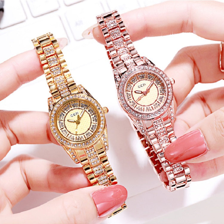 Luxury Diamond Inlaid Women's Watch