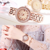 Large Round Dial Women's Watch