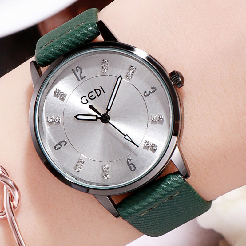 Round Dial Casual Women's Watch