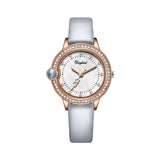 Women's Watch Simple diamond dial with leather strap Exquisite Fashion watch