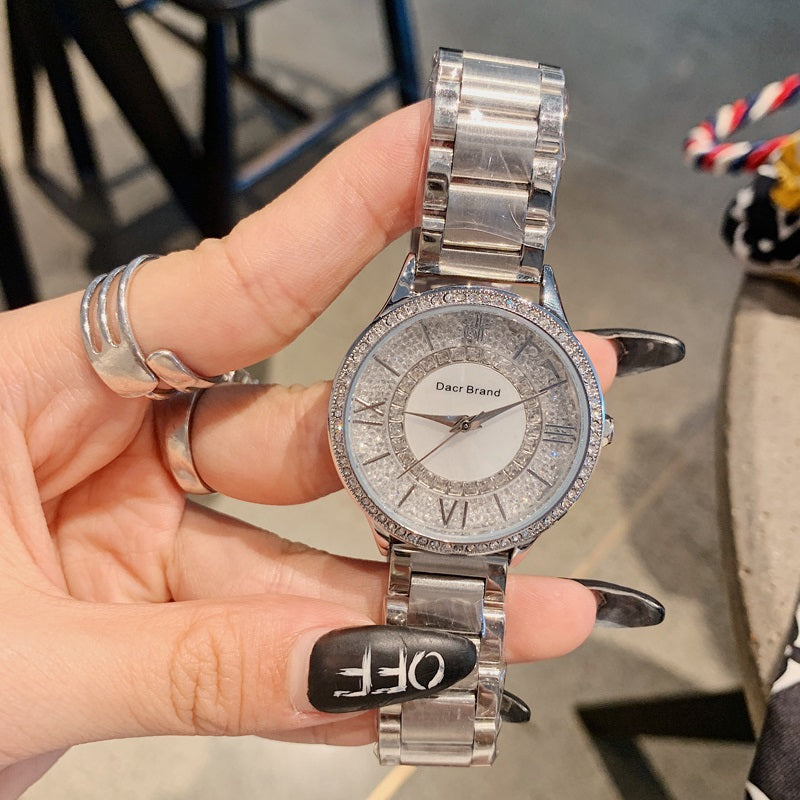 Women's Watch Quicksand Dial Milan Strap elegant watch