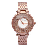 Women's Watch Personality Quicksand Dial stainless steel strap elegant watch