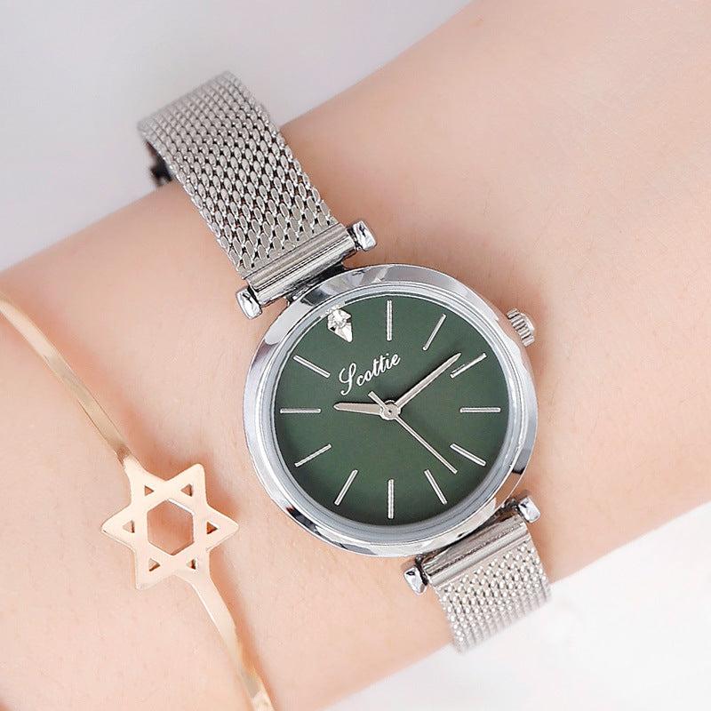 Women's Watch Leisure Small Dial Milan strap quartz watch