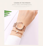 Square Frame Women's Watch