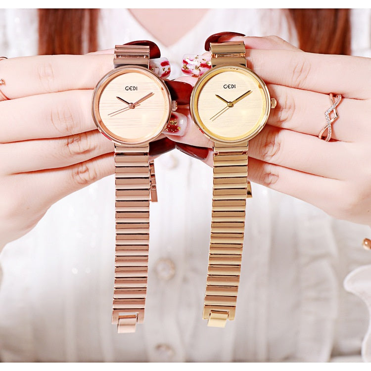 Simple Dial Without Scale Women's Watch