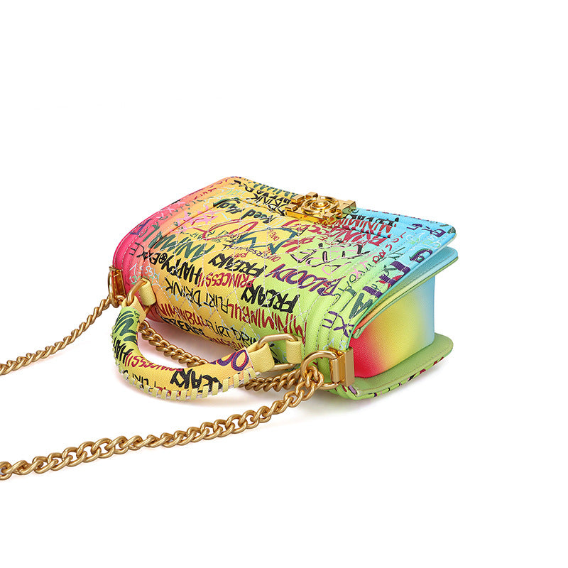 Colorful Graffiti Handbag