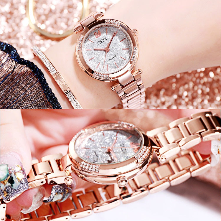 Fashion Diamond Frame Women's Watch