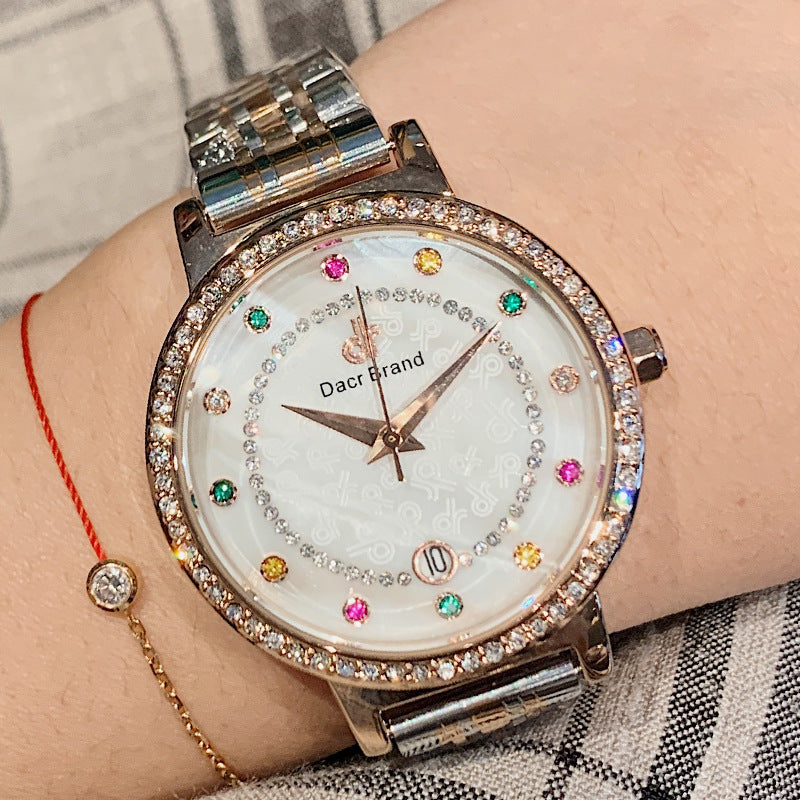 Colorful Diamond Scale Women's Watch