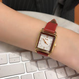 Vintage Simple Square Women's Watch