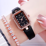 Exquisite Diamond Retro Women's Watch