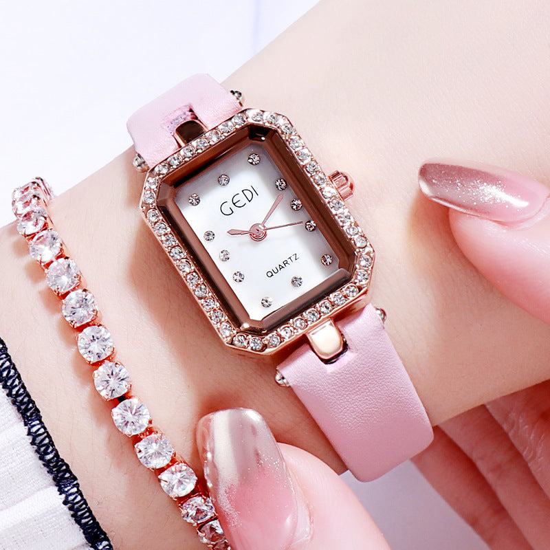 Exquisite Diamond Retro Women's Watch