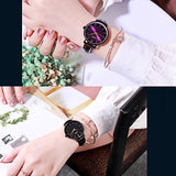 Shining Strap Solid Color Women's Watch