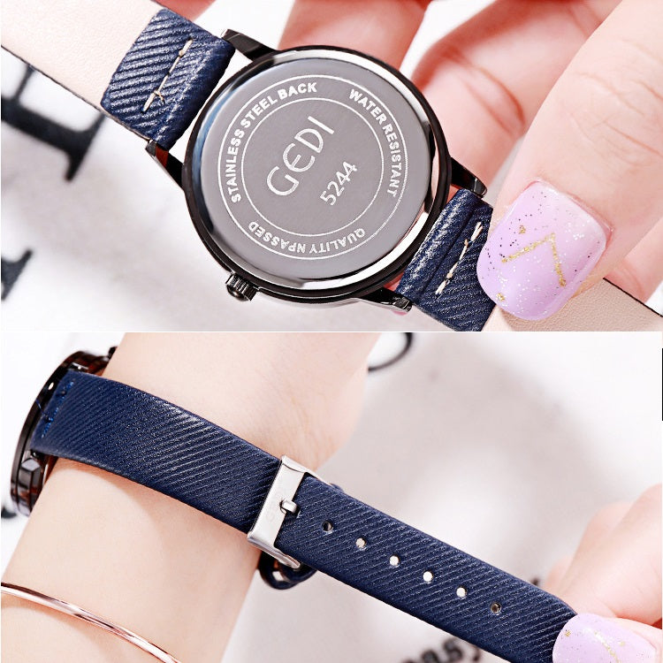 Round Dial Casual Women's Watch