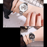 Simple Large Dial Bracelet Women's Watch