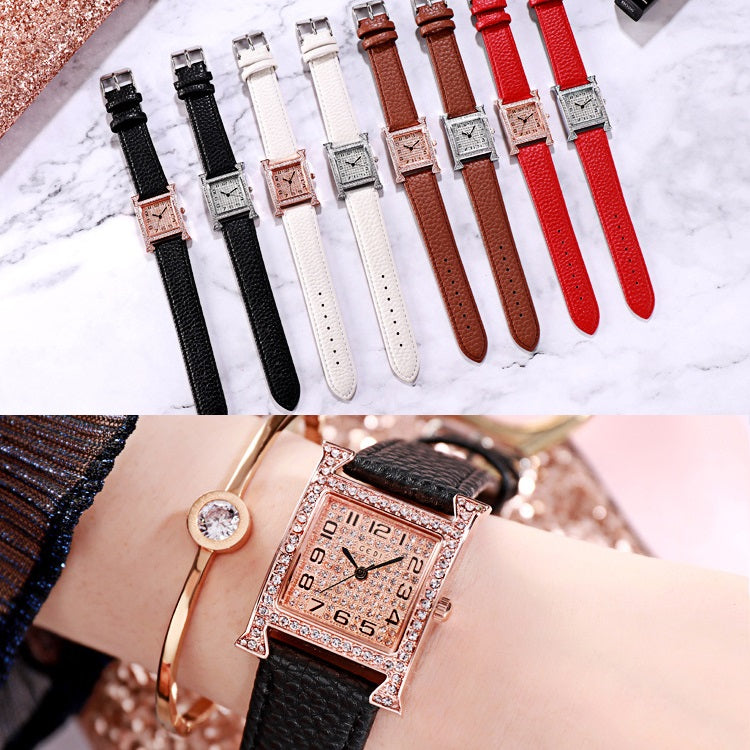 Vintage Square Dial Women's Watch