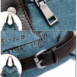 Retro Contrast Crossbody Handbag