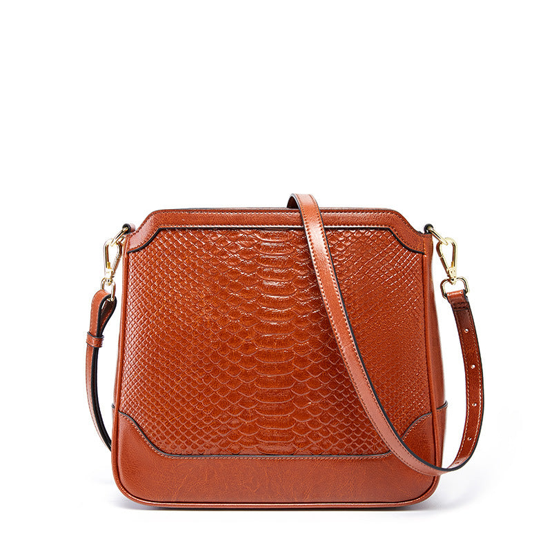 Fashion Crocodile Pattern Handbag