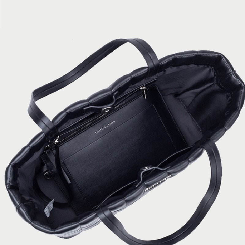 Rhombus Lattice Large Capacity Bag