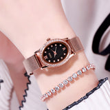 Goldie Milan net belt diamond student watch small fresh casual women's watch