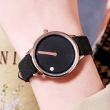 Fashion belt large dial women's watch