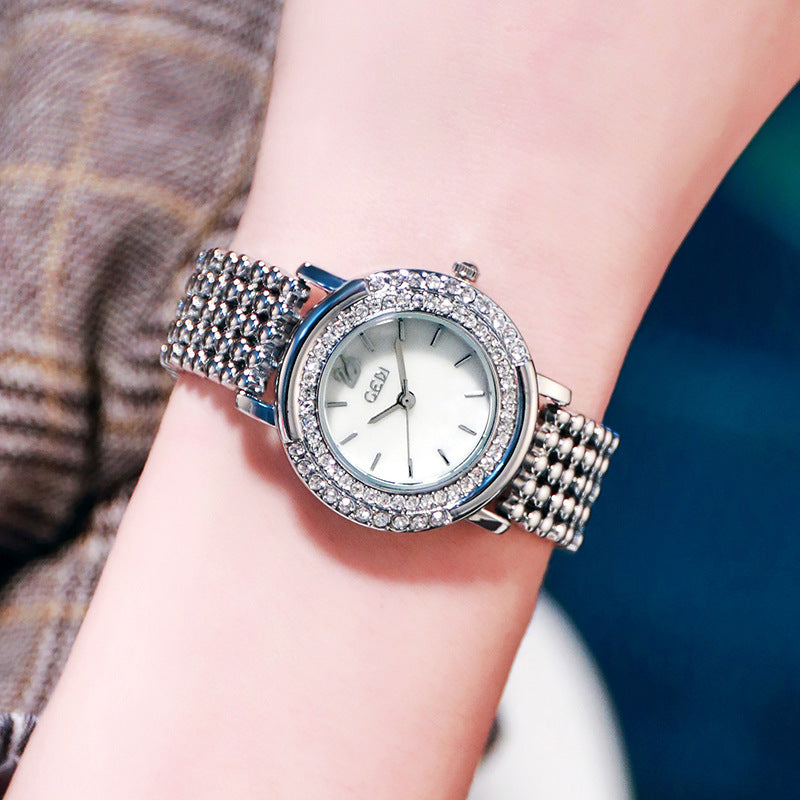 Fashion diamond simple niche luxury ladies watch