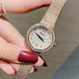 Fashion diamond shell chassis women's Watch