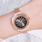 Fashionable square waterproof leisure Women's Watch