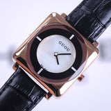 Square Pattern Durable Women's Watch