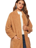 Plush Brown Coat