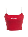 Alphabet Honey Slim Vest