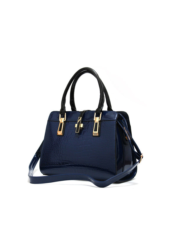 Fashion Simple Bright leather Handbag