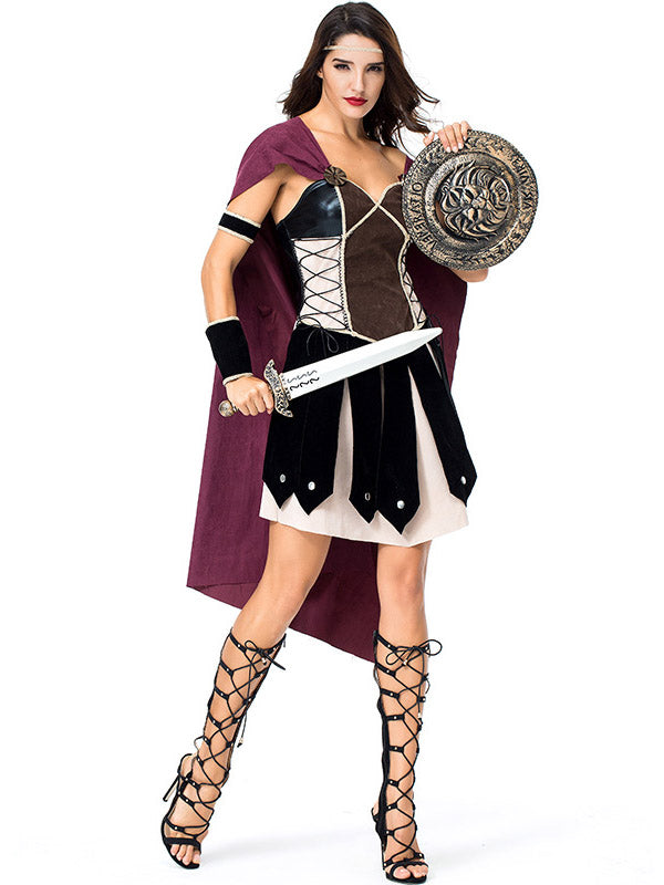 Spartan Female Warrior Costume